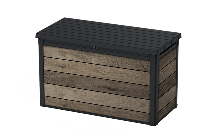 Signature Storage Box 757L - 151,7x72,5x90 cm - Walnut
